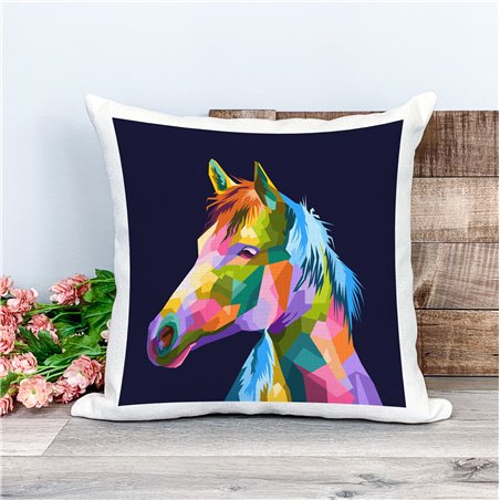 Printed Country Canvas Cushion Cover -  Mcacush 264