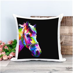 Printed Country Canvas Cushion Cover -  Mcacush 268