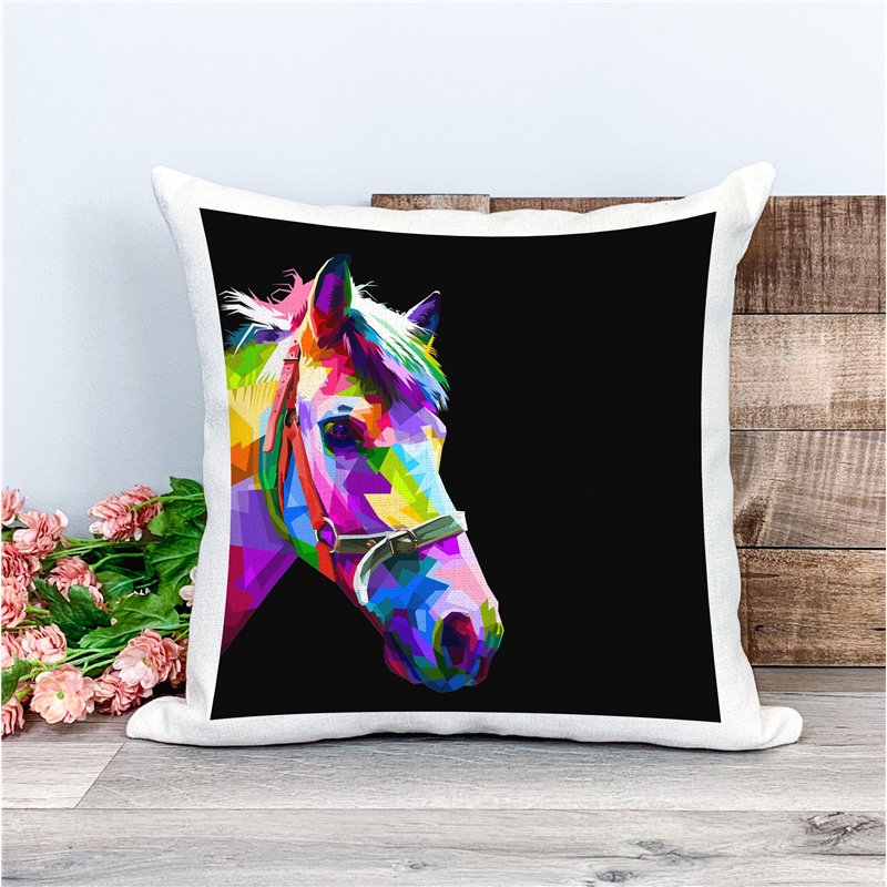 Printed Country Canvas Cushion Cover -  Mcacush 268