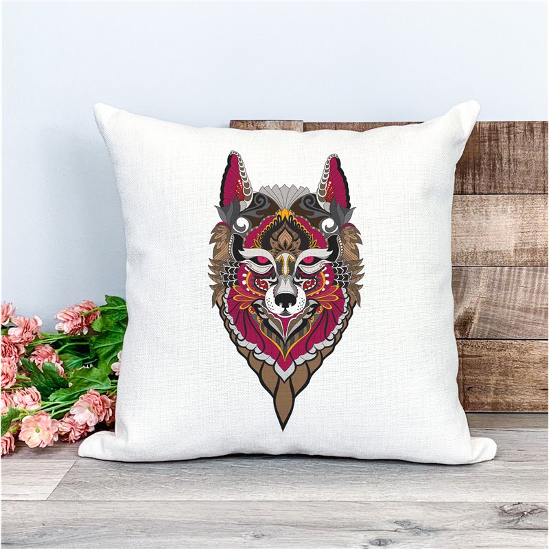 Printed Country Canvas Cushion Cover -  Mcacush 288