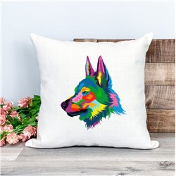 Printed Country Canvas Cushion Cover -  Mcacush 292