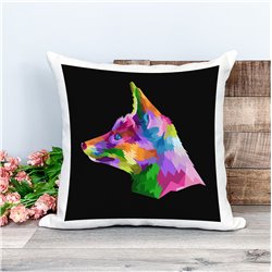 Printed Country Canvas Cushion Cover -  Mcacush 303