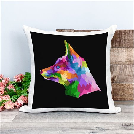 Printed Country Canvas Cushion Cover -  Mcacush 303