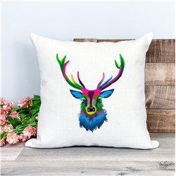 Printed Country Canvas Cushion Cover -  Mcacush 309