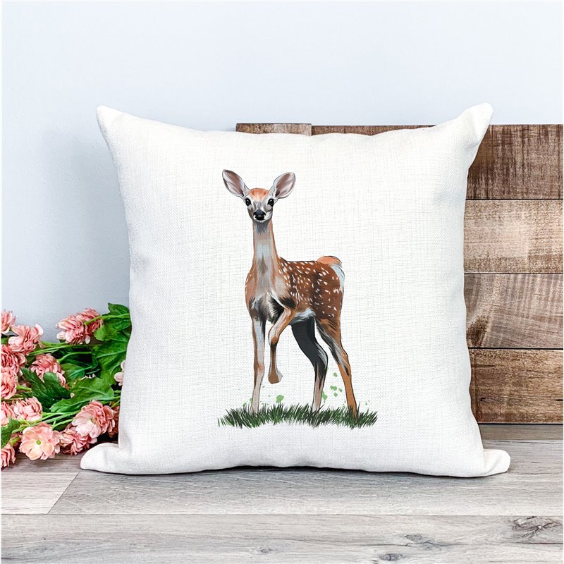 Printed Country Canvas Cushion Cover -  Mcacush 312