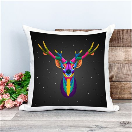 Printed Country Canvas Cushion Cover -  Mcacush 314