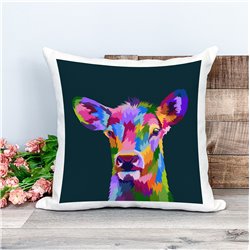 Printed Country Canvas Cushion Cover -  Mcacush 319