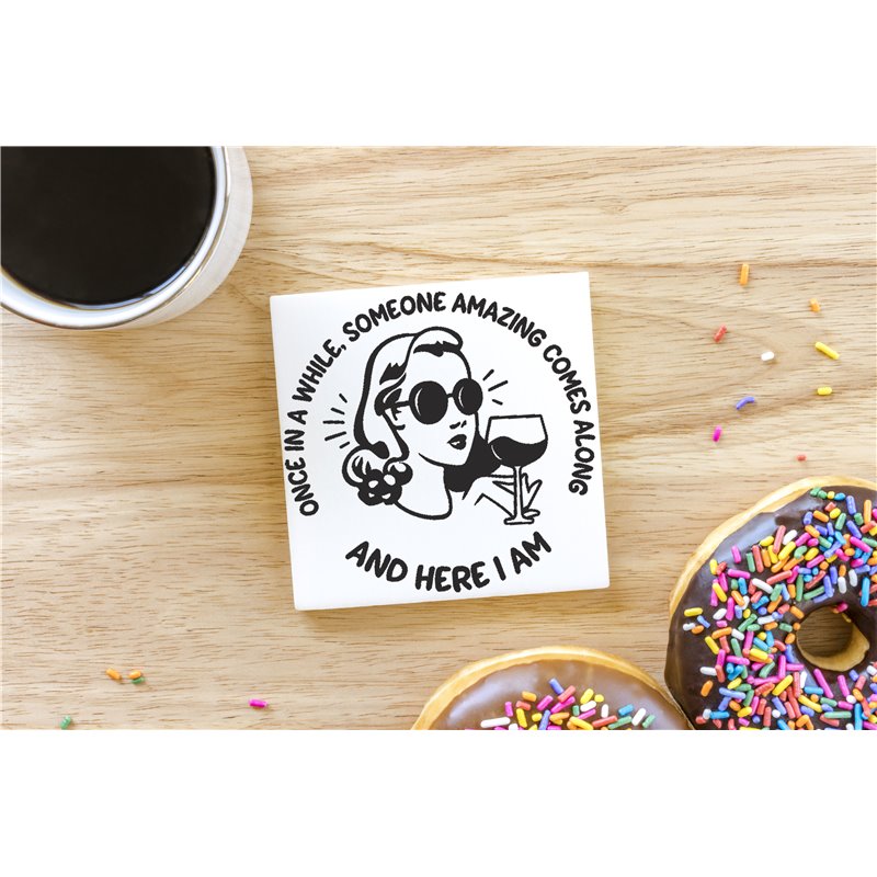 Ceramic Coaster - 10cm - Sarc4