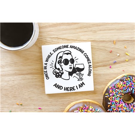 Ceramic Coaster - 10cm - Sarc4