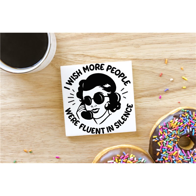 Ceramic Coaster - 10cm - Sarc5