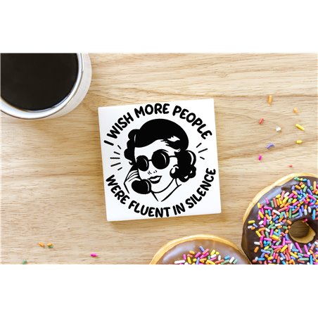 Ceramic Coaster - 10cm - Sarc5