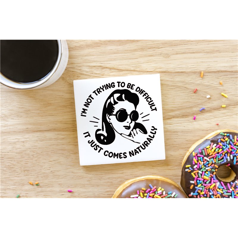 Ceramic Coaster - 10cm - Sarc36