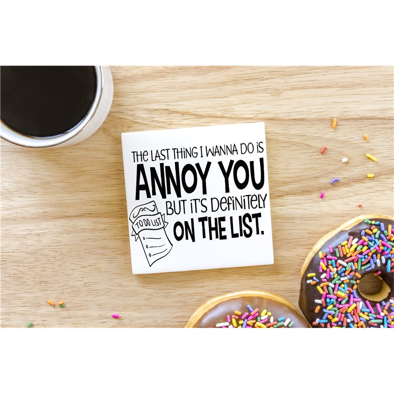 Ceramic Coaster - 10cm - Sarc52