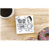 Ceramic Coaster - 10cm - Sarc54