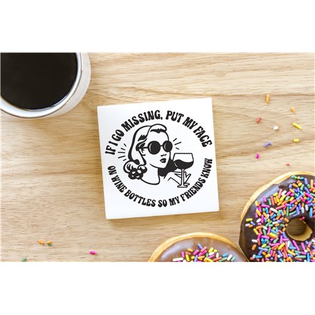 Ceramic Coaster - 10cm - Sarc55