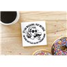 Ceramic Coaster - 10cm - Sarc55