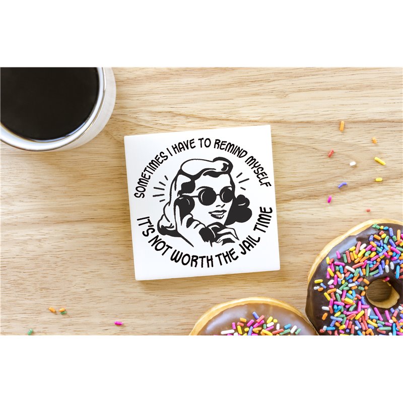 Ceramic Coaster - 10cm - Sarc56