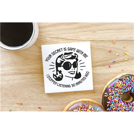 Ceramic Coaster - 10cm - Sarc59