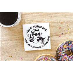 Ceramic Coaster - 10cm - Sarc71