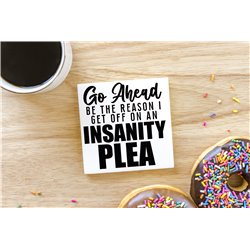 Ceramic Coaster - 10cm - Sarc73