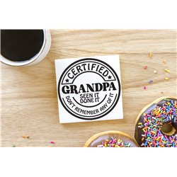 Ceramic Coaster - 10cm - Sarc76