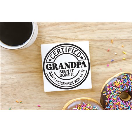 Ceramic Coaster - 10cm - Sarc76