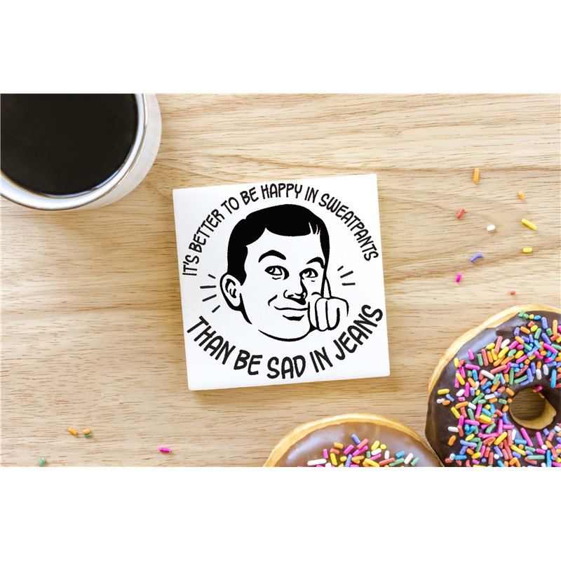 Ceramic Coaster - 10cm - Sarc78