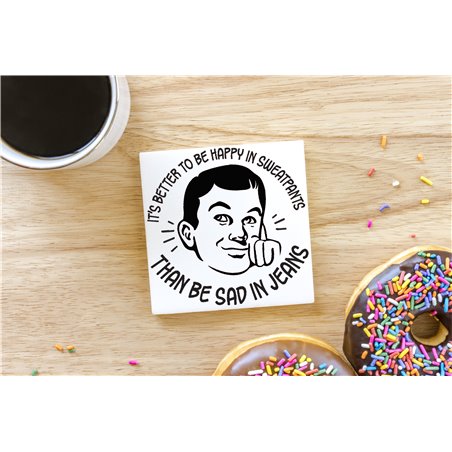 Ceramic Coaster - 10cm - Sarc78