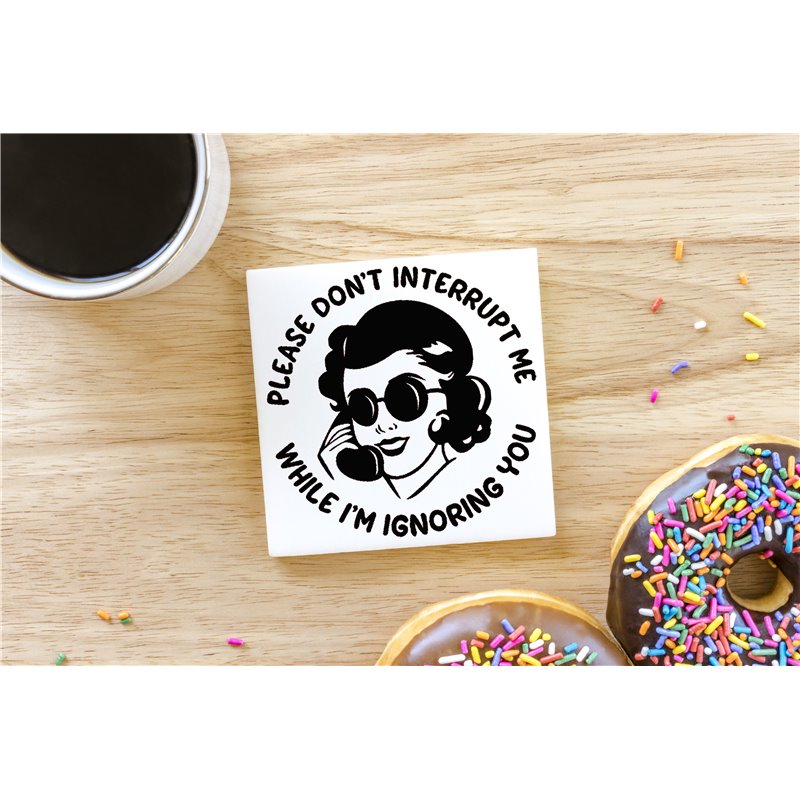 Ceramic Coaster - 10cm - Sarc79