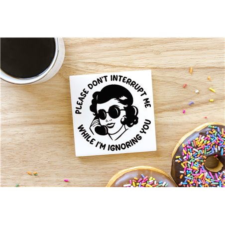 Ceramic Coaster - 10cm - Sarc79