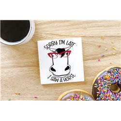 Ceramic Coaster - 10cm - Sarc80