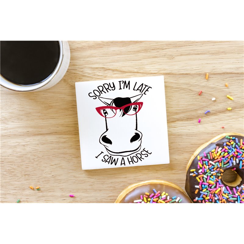 Ceramic Coaster - 10cm - Sarc80