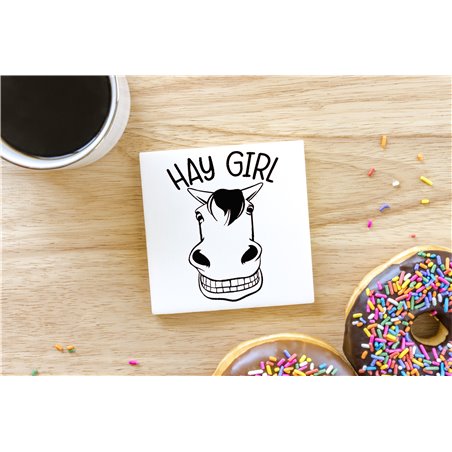 Ceramic Coaster - 10cm - Sarc84