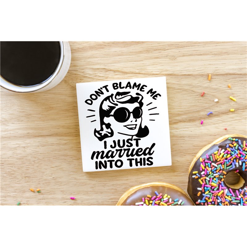 Ceramic Coaster - 10cm - Sarc86