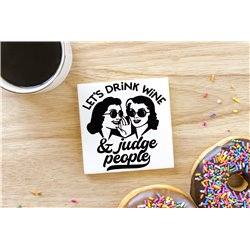 Ceramic Coaster - 10cm - Sarc88