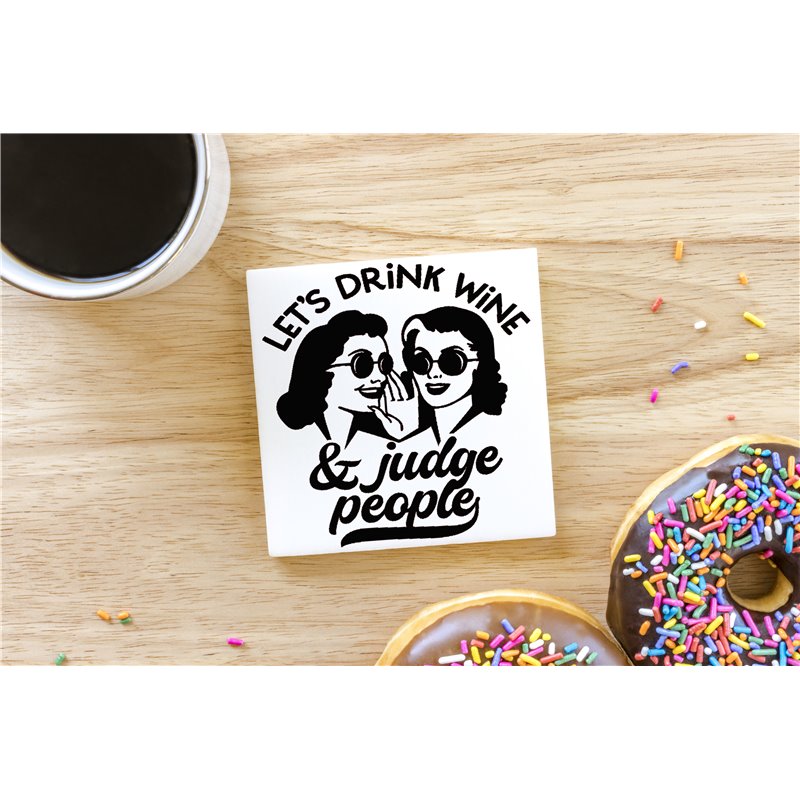 Ceramic Coaster - 10cm - Sarc88