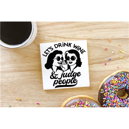 Ceramic Coaster - 10cm - Sarc88