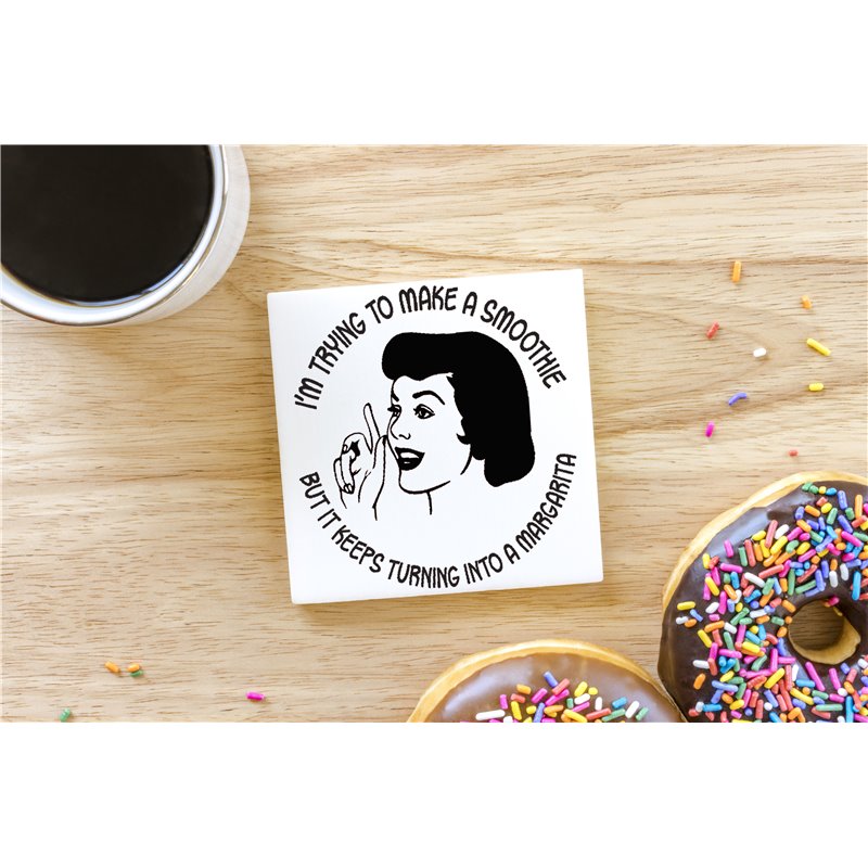 Ceramic Coaster - 10cm - Sarc89