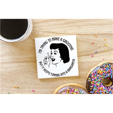 Ceramic Coaster - 10cm - Sarc89