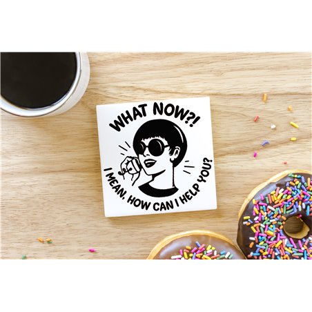 Ceramic Coaster - 10cm - Sarc96