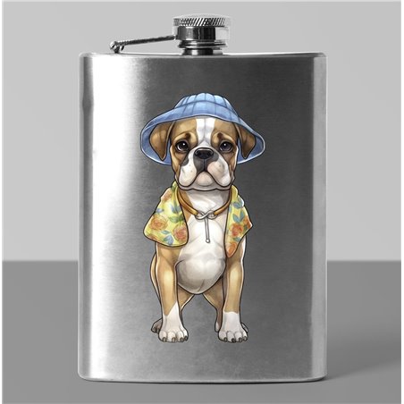 8 oz Hip Flask BO-7