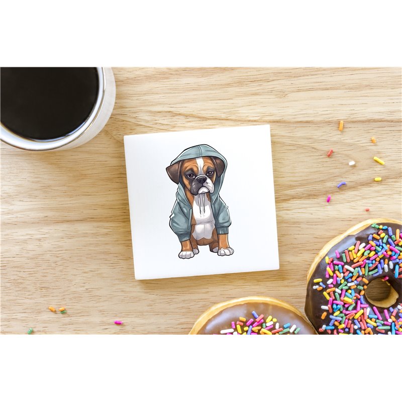 Ceramic Tile Coaster/ Trivet BO-8