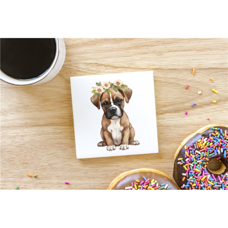 Ceramic Tile Coaster/ Trivet BO-9