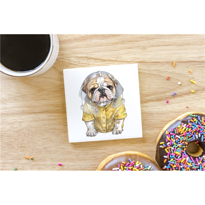 Ceramic Tile Coaster/ Trivet - BD8