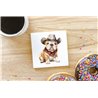 Ceramic Tile Coaster/ Trivet - BD41
