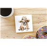 Ceramic Tile Coaster/ Trivet - BD46