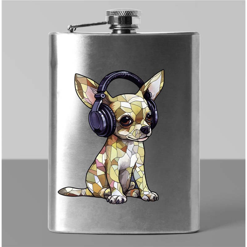 8 oz Hip Flask - Ch4