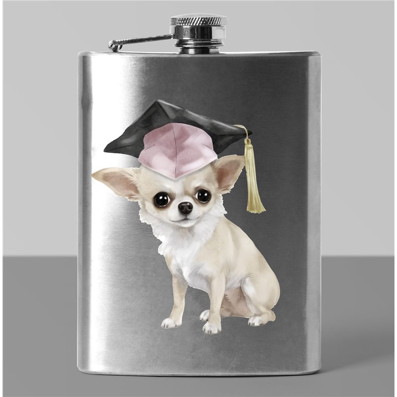 8 oz Hip Flask - Ch8