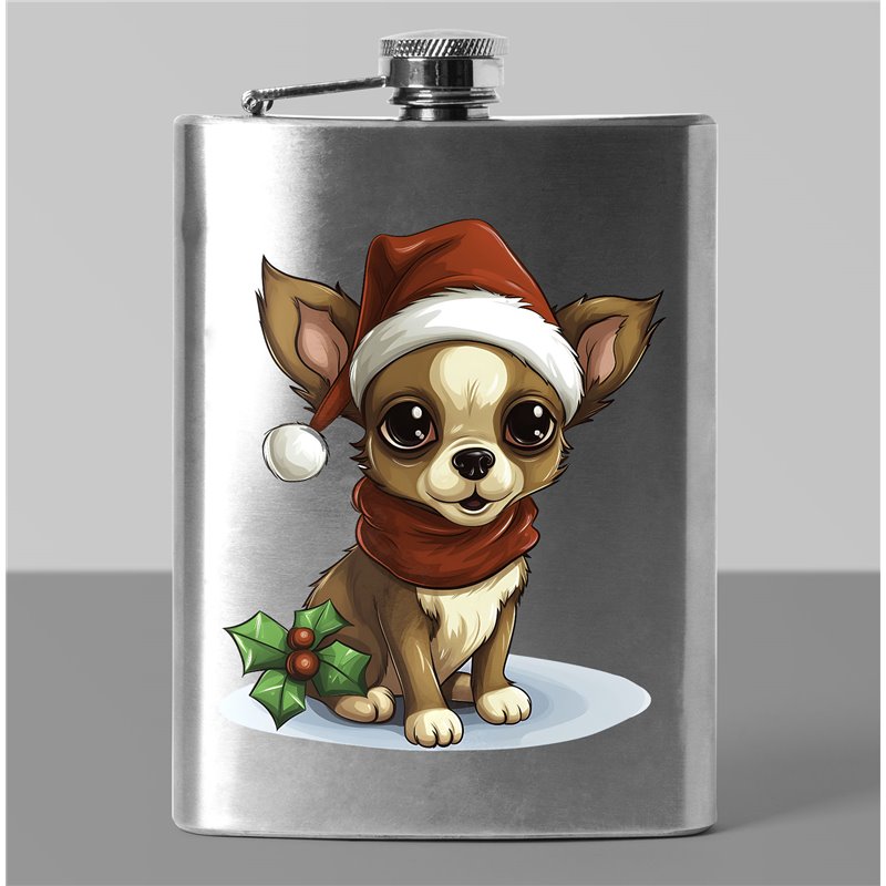8 oz Hip Flask - Ch28