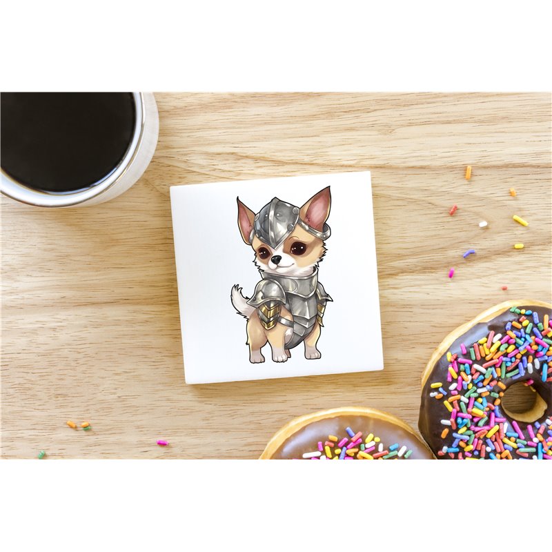 Ceramic Tile Coaster/ Trivet - Ch5